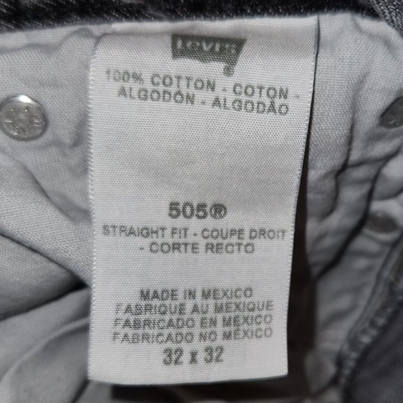 Two pairs Levi's 505 jeans, Men's 32x32 - Picture 9 of 9